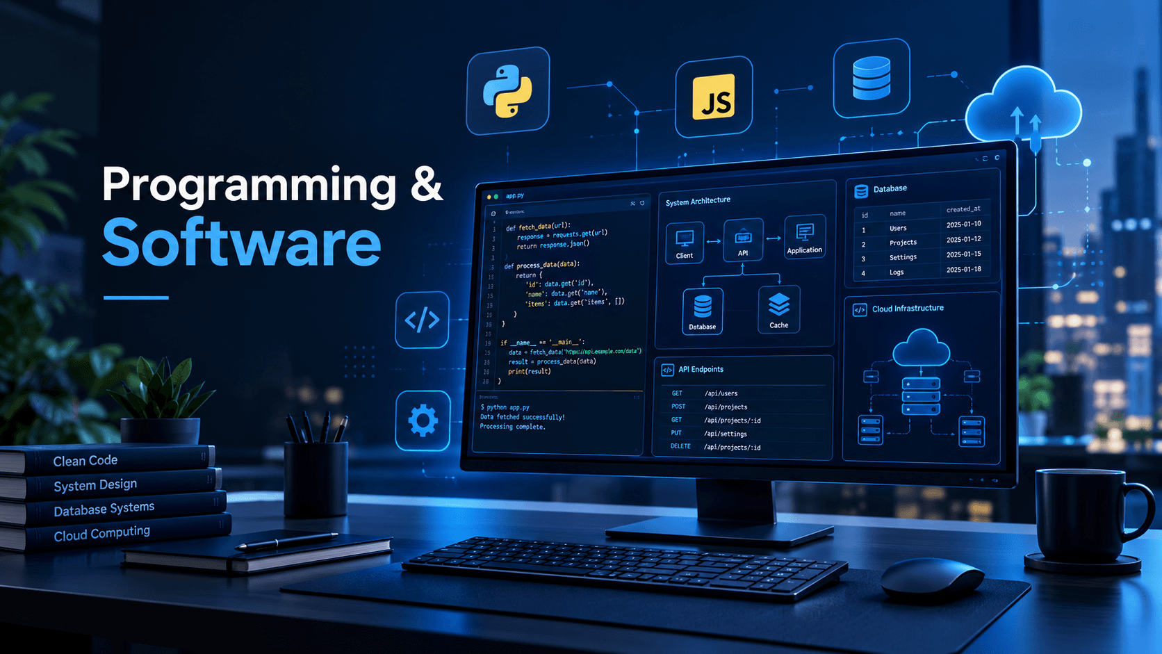 Programming & Software Workspace